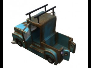 cartoon car 3D-Modell