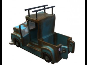cartoon car 3D-Modell