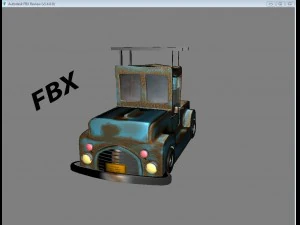 cartoon car 3D Model
