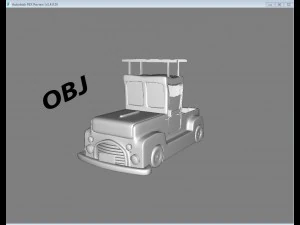 cartoon car 3D Model