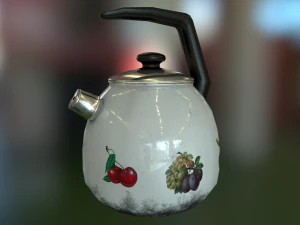 Wasserkocher 3D Modell