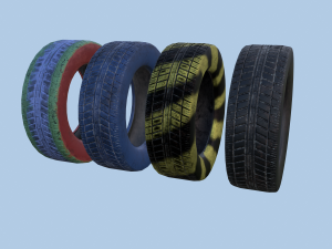 tire Model 3D