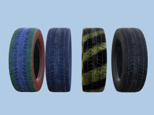 tire Modèle 3D