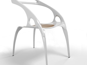 go stacking chair by lovegrove Modelo 3D