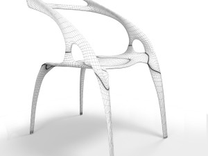 go stacking chair by lovegrove 3Dモデル