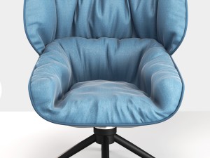 bb italia tabano chair 3D Model