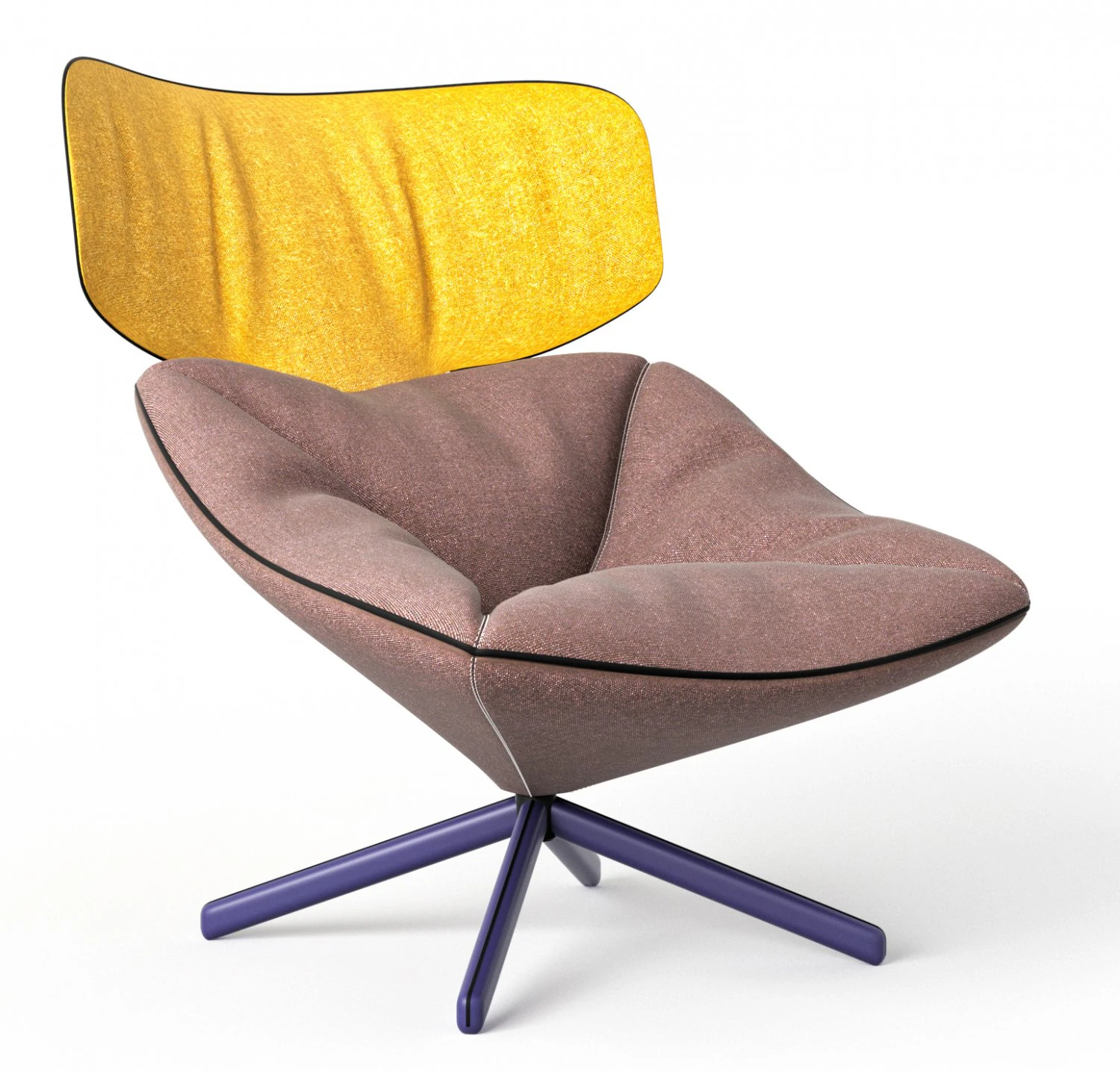 tortuga lounge chair 3D Model .c4d .max .obj .3ds .fbx .stl .blend 