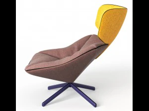tortuga lounge chair 3D Model