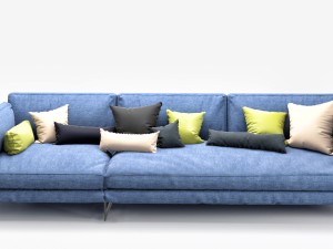 collection sofa saba livingston Modello 3D
