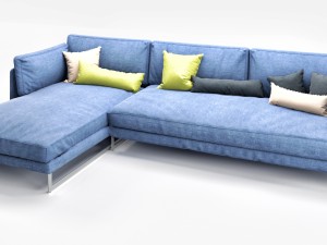 collection sofa saba livingston Modello 3D