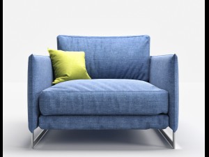 collection sofa saba livingston Modello 3D