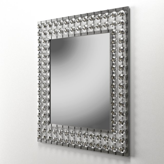 crystal mirror 3D 모델 .c4d .max .obj .3ds .fbx .stl .blend 