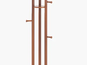 china wood rack 3D Model