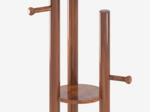 china wood rack 3D Model