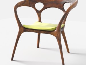 anne chair by ross lovegrove 3D Model