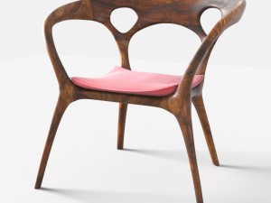 anne chair by ross lovegrove 3D Model