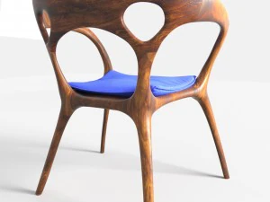 Cadeira Anne de Ross Lovegrove Modelo 3D