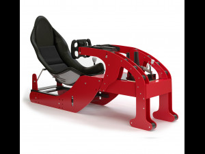 Racing game simulator chair evolution f1 3D 模型