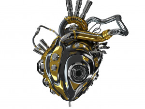 bionic robot heart 3D Model