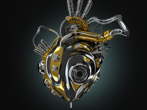 bionic robot heart 3D Model