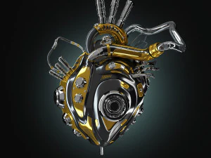 bionic robot heart 3D Model