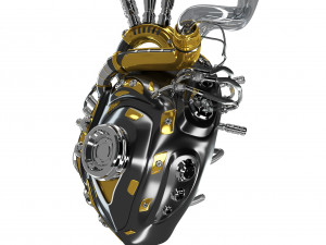 bionic robot heart 3D Model
