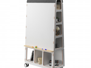 arc of mobile office furniture by task systems 3D Модель