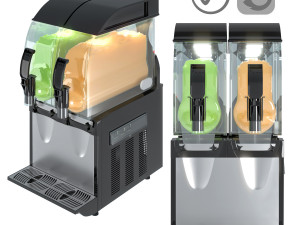 slush ice machine spm luce ipro 2 m 3D Model