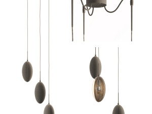 3d oona 03 pendant by lakeandwells 3D Model