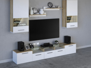 tv cabinet denver 3D Модель