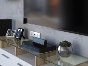 tv cabinet denver 3D Модель
