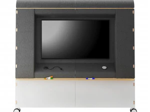 タスクシステムによるモバイルオフィス家具のアーク2 3Dモデル
