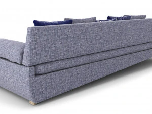 великий 4-місний диван illusion від roche bobois design lili castilla 3D Модель