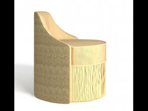 3d chair sciura by dimorestudio model 3D Model