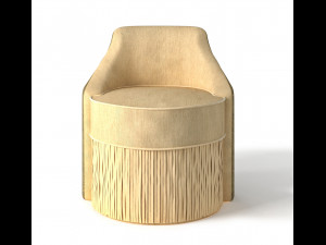 3d chair sciura by dimorestudio model Modèle 3D