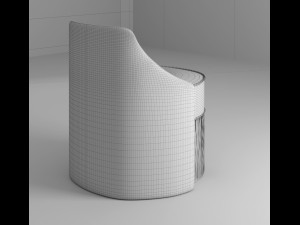 3d chair sciura by dimorestudio model Modèle 3D