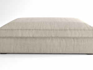 3d belgian coffee ottoman 3Dモデル