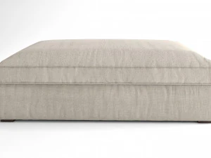 3d belgian coffee ottoman 3D Model