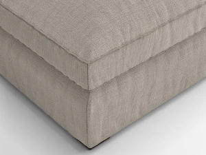 3d belgian coffee ottoman 3D Model