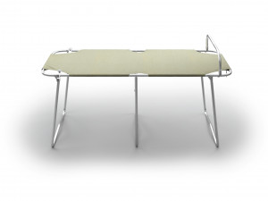 military bed 3D Model