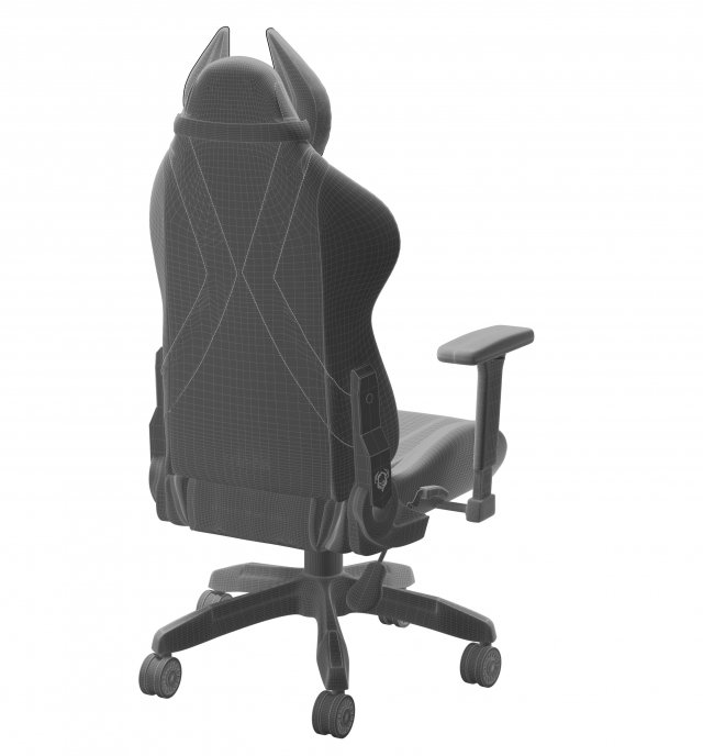 diablo x horn gaming armchair by diablochairs 3D Model in Stoel 3DExport