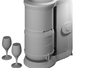 M&aacute;quina de cerveja Mini Brew Craft pro Modelo 3D