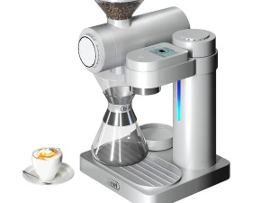 Gevi Smart Pour-over Coffee Machine 2 color versions 3D Model
