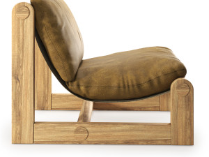 Sling Lounge chair by Jos Wohnen model 3D Model