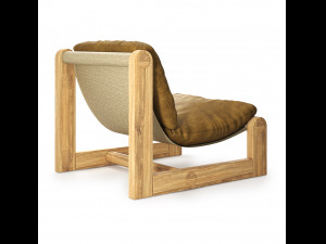 Sling Lounge chair by Jos Wohnen model 3D Model
