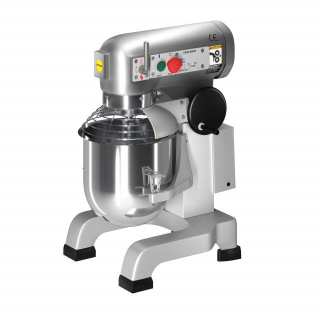 3D VEVOR Commercial Food Mixer 15Qt model 3D Модель .c4d .max .obj .3ds .fbx .stl .blend 