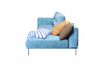 Corner Sofa Habia by Gorini 3D Model