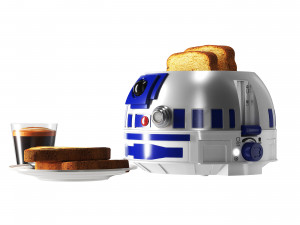 Toaster Star Wars R2D2 Modèle 3D