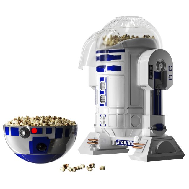 Star Wars R2D2 Popcorn Maker by Williams Sonoma 3D Model .c4d .max .obj .3ds .fbx .lwo .lw .lws