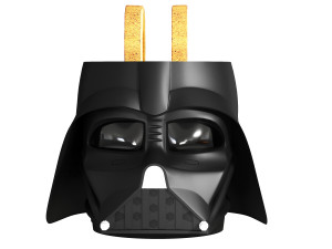 Toaster Star Wars Darth Vader Modello 3D